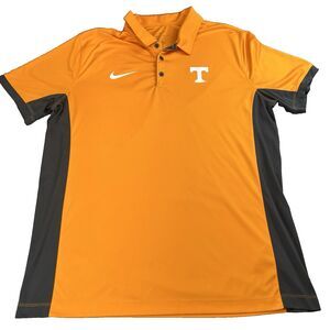 Nike Dri-Fit University of Tennessee VOLS Mens Polo Shirt Sz XL TN Volunteers